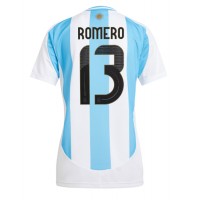 Zenski Nogometni Dres Argentina Cristian Romero #13 Domaci Copa America 2024 Kratak Rukav